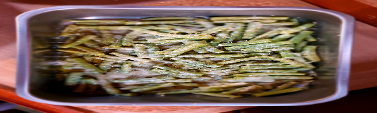 Vihreät pavut parmesanin kera