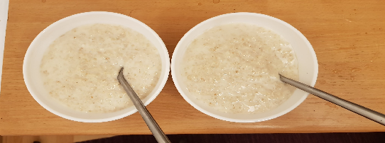 Kaurapuuro maitoon